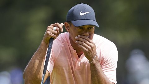 Tiger (neck) WDs from Arnold Palmer Invitational