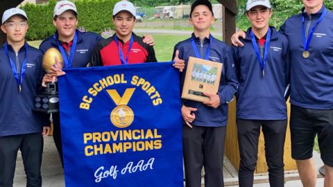Claremont secondary golfers snare provincial crown