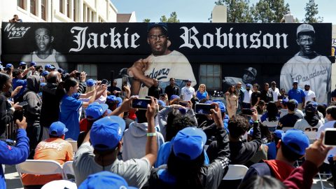 Dodgers spend Jackie Robinson Day honoring baseball legend's courage and legacy