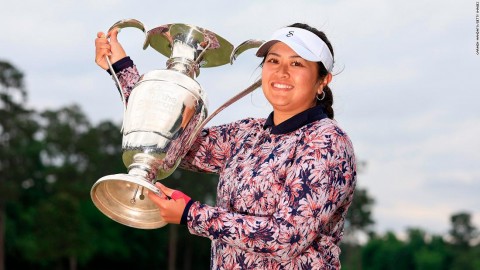 Chevron Championship: Lilia Vu channels memory of late Grandfather to clinch first major title